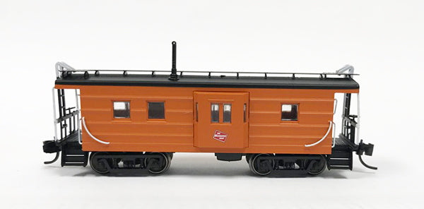 N Milw 1939 Built Caboose/ w Logo - No number