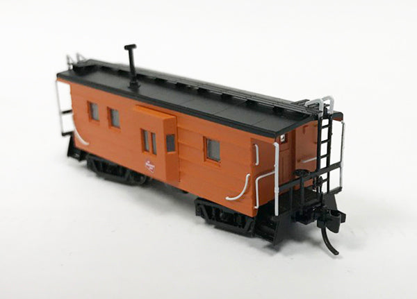 N Milw 1946 Built Caboose/ w Logo - No number