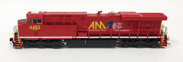 N Detailed GEVO - Allegheny Midland #4453 w/Flag