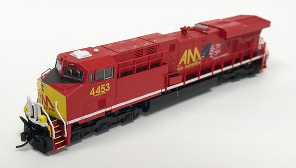 N Detailed GEVO - Allegheny Midland #4453 w/Flag
