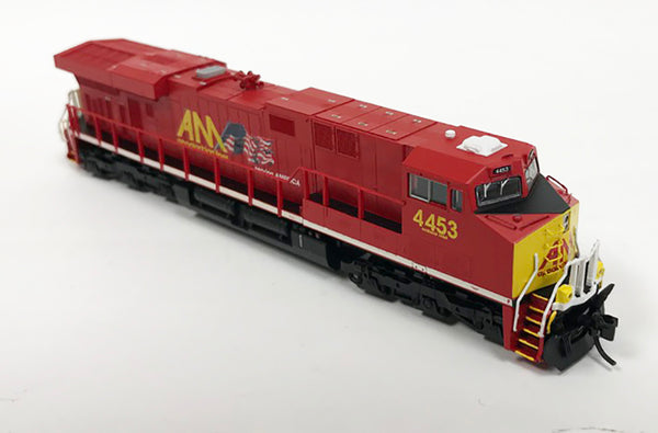 N Detailed GEVO - Allegheny Midland #4453 w/Flag