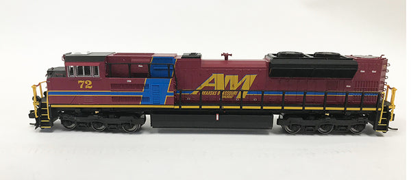 N Detailed SD70ACe - Arkansas & Missouri #72