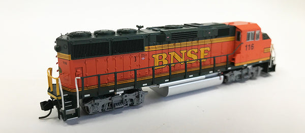N Detailed GP60M - BNSF #116