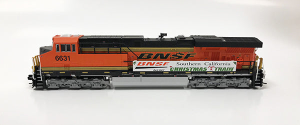N Detailed GEVO - BNSF #6631 Christmas