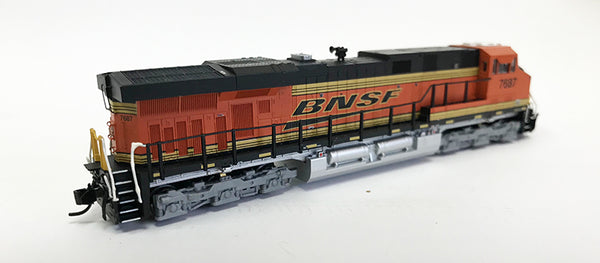 N Detailed GEVO - BNSF #7687 1st Unit Painted H3