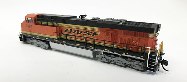 N Detailed GEVO - BNSF #7687 1st Unit Painted H3