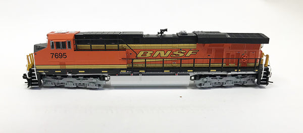 N Detailed GEVO - BNSF #7695 Yellow Swoosh