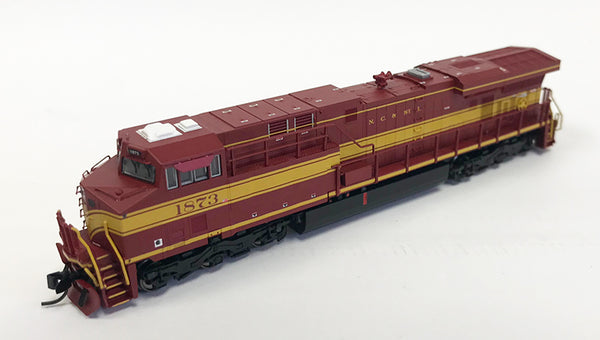 N Detailed GEVO - CSX Heritage - NC&StL #1873
