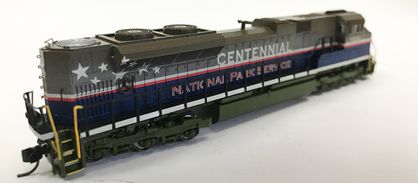 N Detailed SD70ACe - National Park Service (Custom Run)