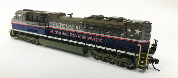 N Detailed SD70ACe - National Park Service (Custom Run)