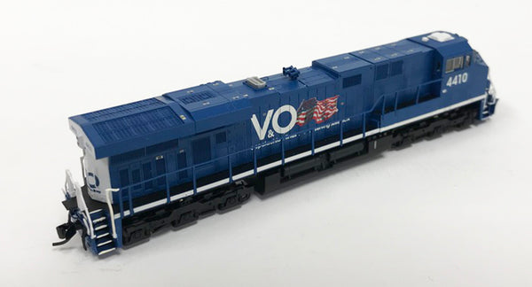 N Detailed GEVO - Virginian & Ohio #4410 w/Flag