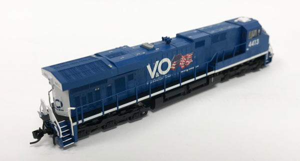 N Detailed GEVO - Virginian & Ohio #4413 w/Flag