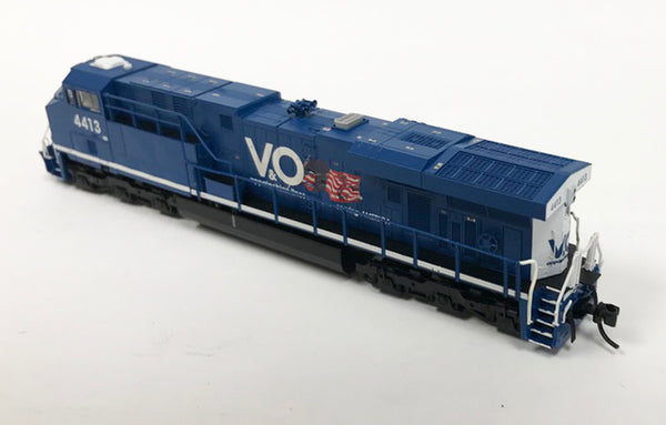 N Detailed GEVO - Virginian & Ohio #4413 w/Flag