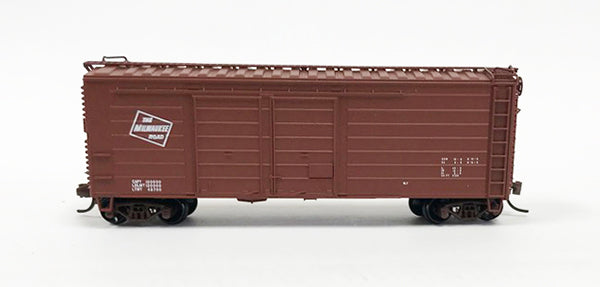 FVM 9017-0 N Milw 40' Double Door Box/ Logo Only - No number