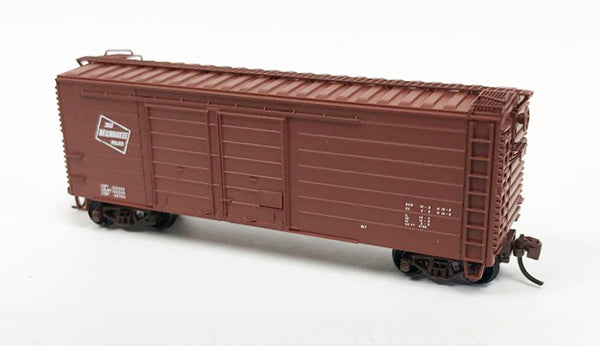 FVM 9017-0 N Milw 40' Double Door Box/ Logo Only - No number