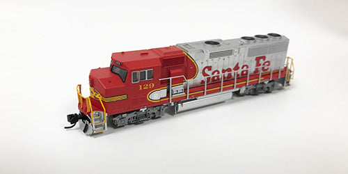 N Refurbished GP60M - ATSF #129