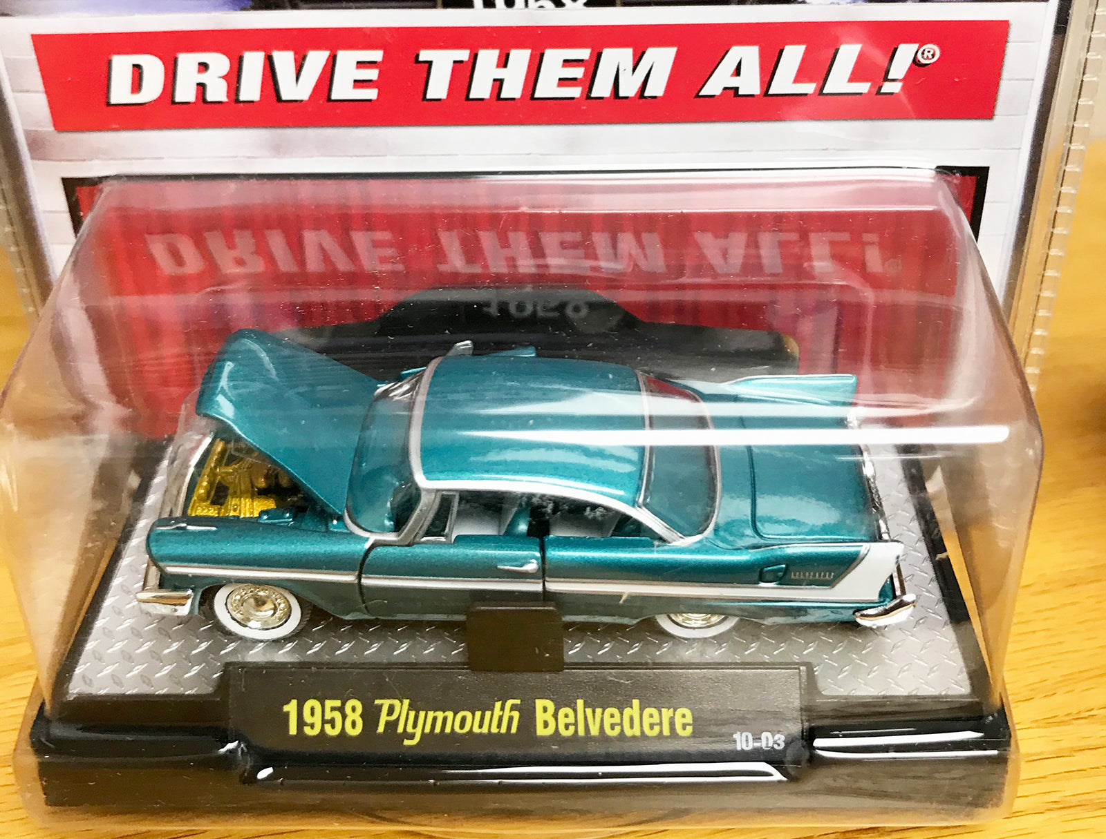 S 1958 Plymouth Belvedere - Blue green