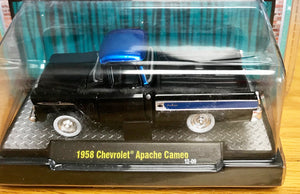 S 1958 Chevy Apache Cameo - Black/Blue