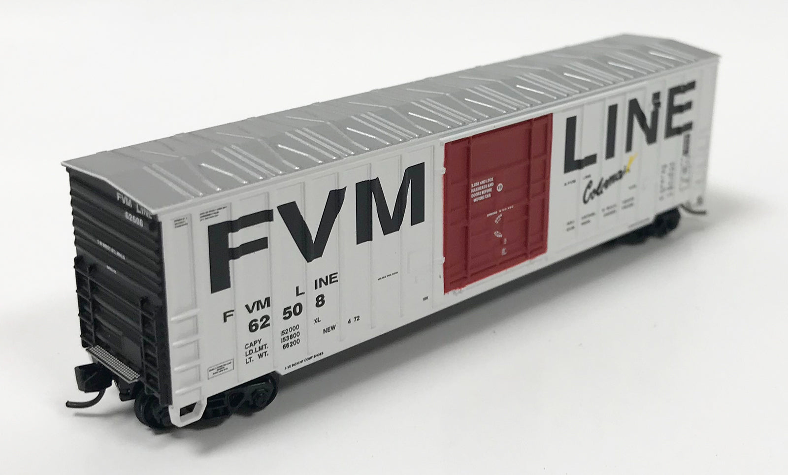 N FVM Line #62508 - Soo Line 7 Post Boxcar – Fox Valley Models