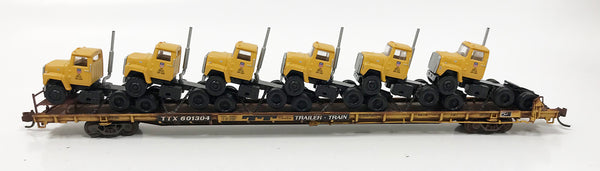 N Custom 89' Flat w/2 Truck Tractors TTX #601304