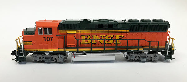 N Detailed GP60M - BNSF #107