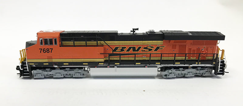 N Detailed GEVO - BNSF #7687 1st Unit Painted H3