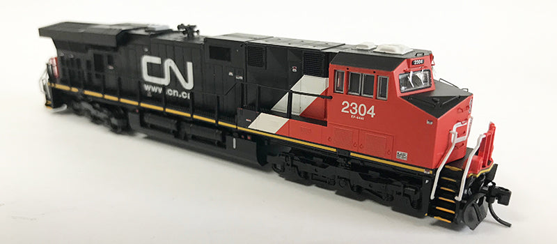 N Detailed GEVO - Canadian National #2304 – Fox Valley Models N Detailed GEVO - Canadian National #2304 – Fox Valley Models