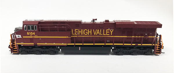 N Detailed GEVO - NS Lehigh Valley #8104 Modified with nose stripes