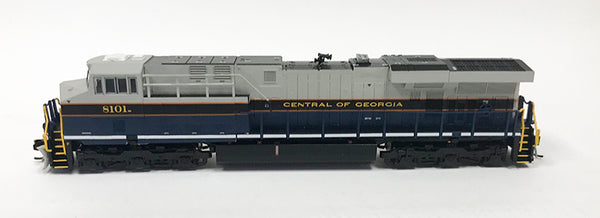 N Refurbished GEVO - NS  Central of Georgia #8101