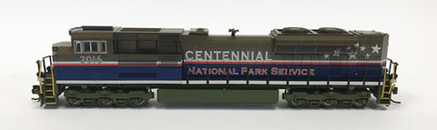 N SD70ACe Special Run - National Park Service